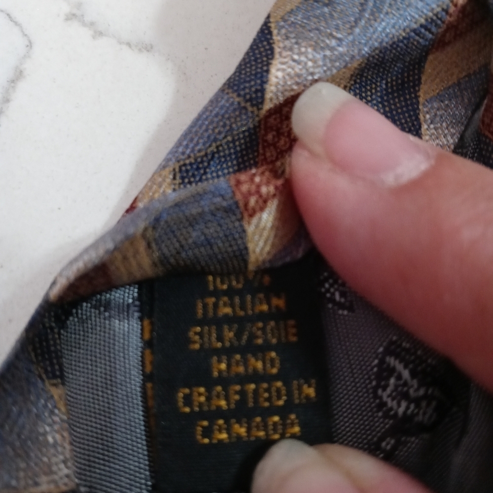 Dion Collection 100% Italian Silk Designer Classic Men's Necktie 59"/4" - Picture 6 of 8